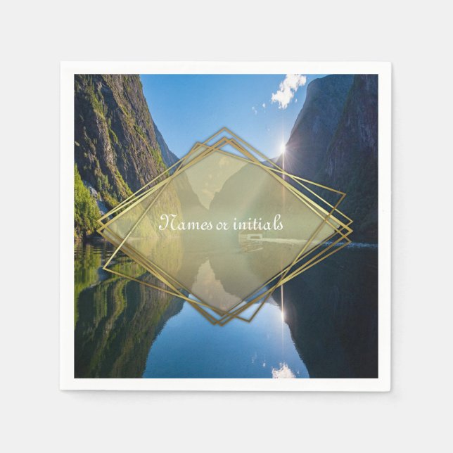 Norwegian Celebrations Napkin (Front)