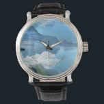Norwegian Celebrations Watch<br><div class="desc">A Norwegian landscape from Skolden,  with its stunning scenery,  rugged terrain,  and dramatic fjords,  featuring a cruise ship amidst the clouds for a wedding momentum</div>