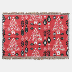 Norwegian Christmas Home Decor Throw Blanket