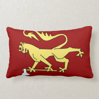 Norwegian Coat of Arms Lumbar Cushion