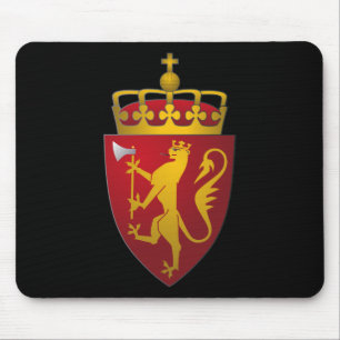 Norwegian Coat of Arms Mouse Pad