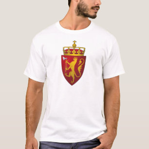 Norwegian Coat of Arms Scandinavian Heraldry T-Shirt