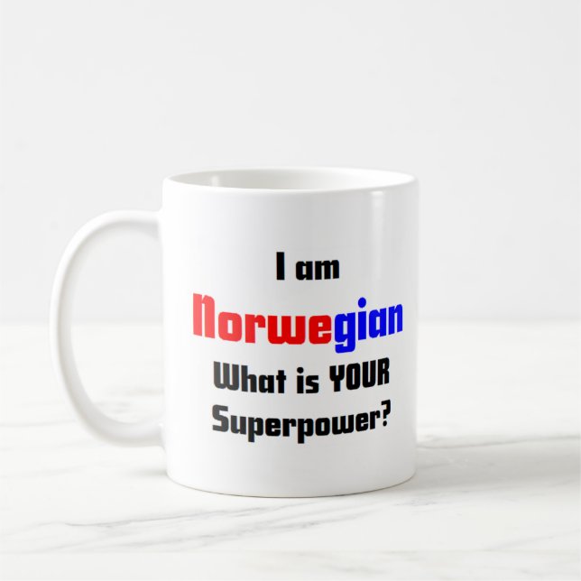 norwegian coffee mug (Left)