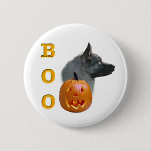 Norwegian Elkhound Boo 6 Cm Round Badge