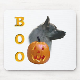 Norwegian Elkhound Boo Mouse Pad