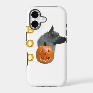 Norwegian Elkhound Halloween Boo