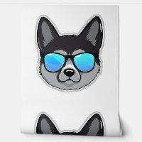 Norwegian Elkhound in Cool Sunglasses Classic T-Sh