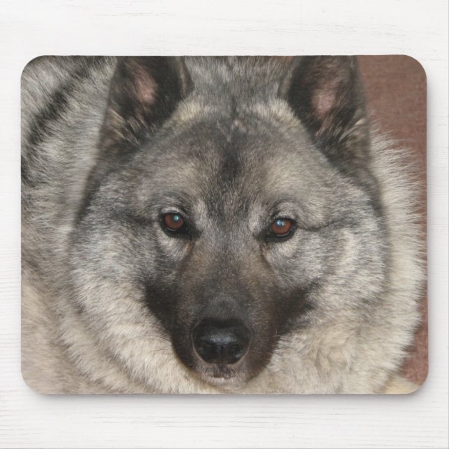 Norwegian Elkhound Mouse Pad (Front)