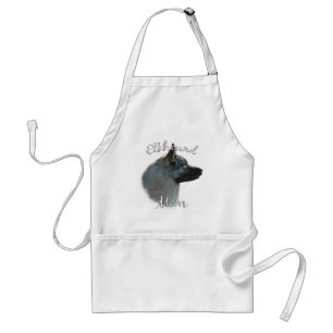 Norwegian Elkhound Mum 2 Standard Apron