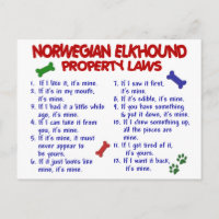 NORWEGIAN ELKHOUND Property Laws 2