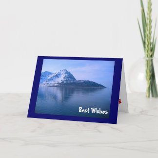 Norwegian fjord card