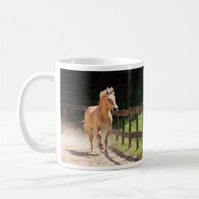 Norwegian Fjord Horse - Finn Coffee Mug (Left)