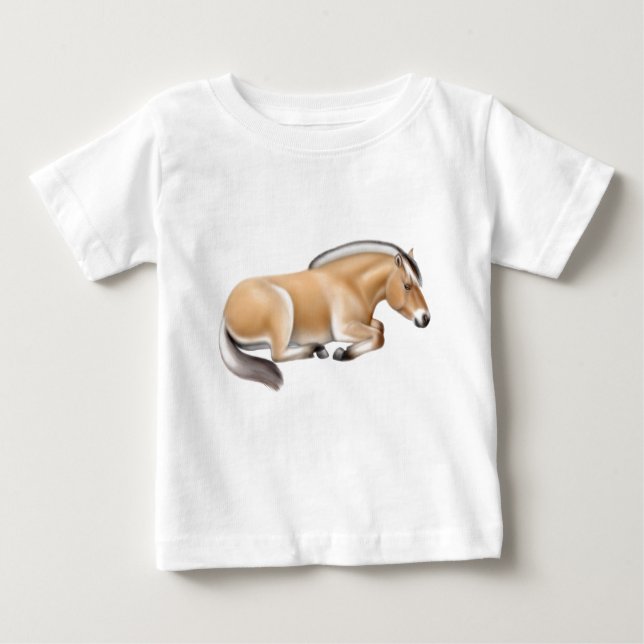 Norwegian Fjord Horse Infant T-Shirt (Front)