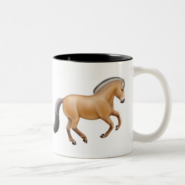 Norwegian Fjord Horse Mug (Right)