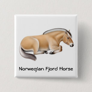 Norwegian Fjord Horse Pin