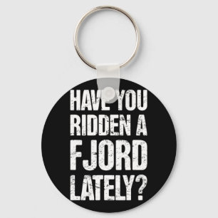 Norwegian Fjord Horseback Riding Fjord Key Ring