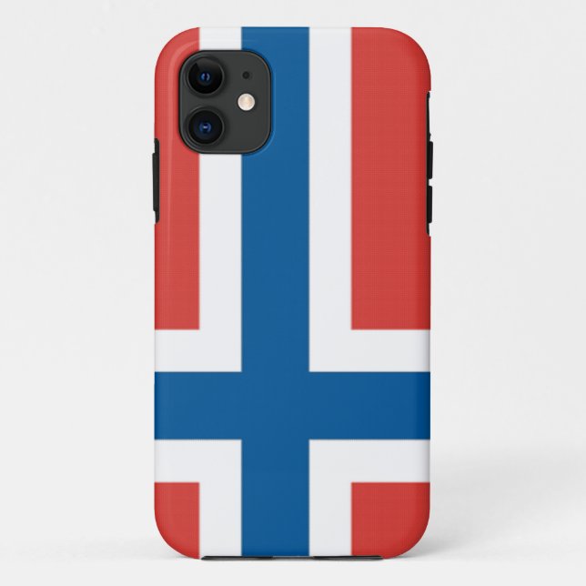 Norwegian Flag Case-Mate iPhone Case (Back)