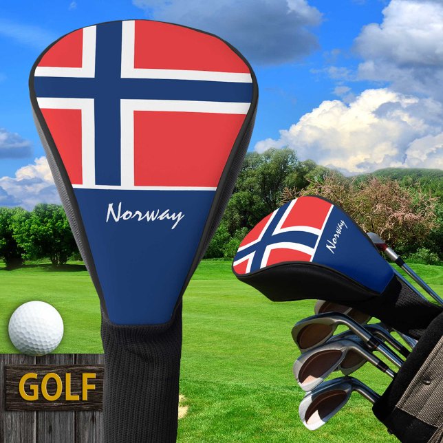 Norwegian Flag & Golf Norway sports Covers /clubs (Creator Uploaded)