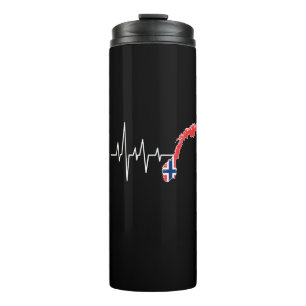 Norwegian Flag Norway Flag Thermal Tumbler