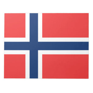 Norwegian Flag (Norway) Notepad