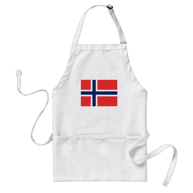 Norwegian Flag Standard Apron (Front)