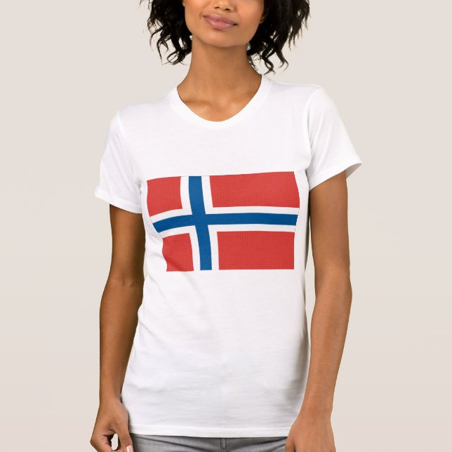Norwegian Flag T-Shirt (Front)