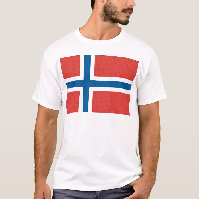 Norwegian Flag T-Shirt (Front)