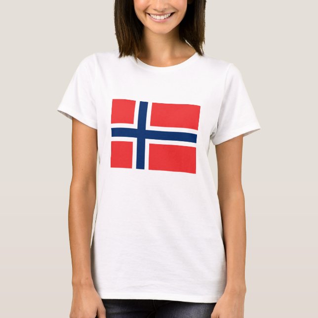 Norwegian Flag T-Shirt (Front)
