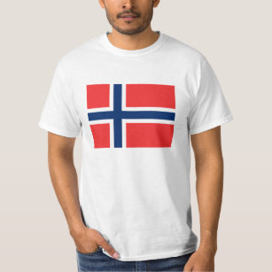 Norwegian flag t shirts for Norway