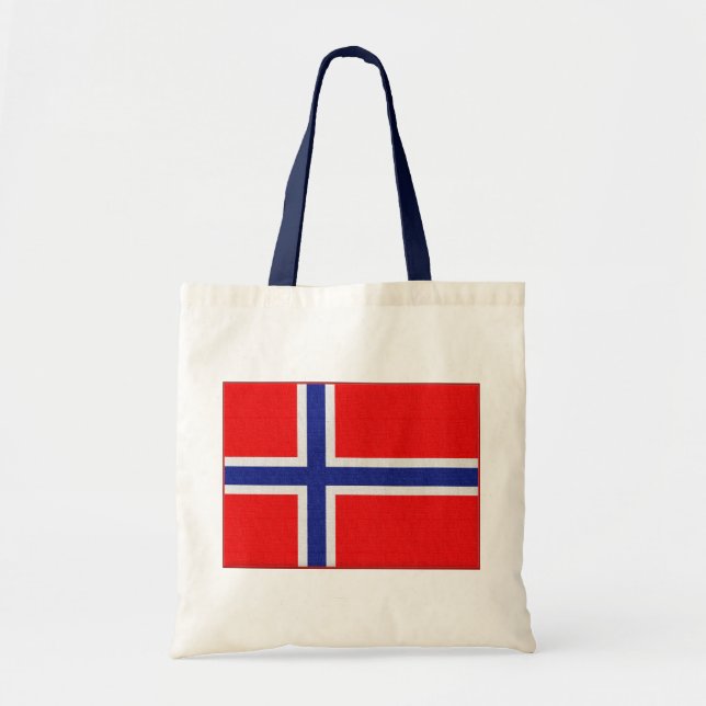 Norwegian Flag Tote Bag (Front)