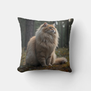 norwegian forest cat cushion