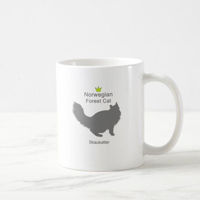 Norwegian Forest Cat g5 Coffee Mug (Right)