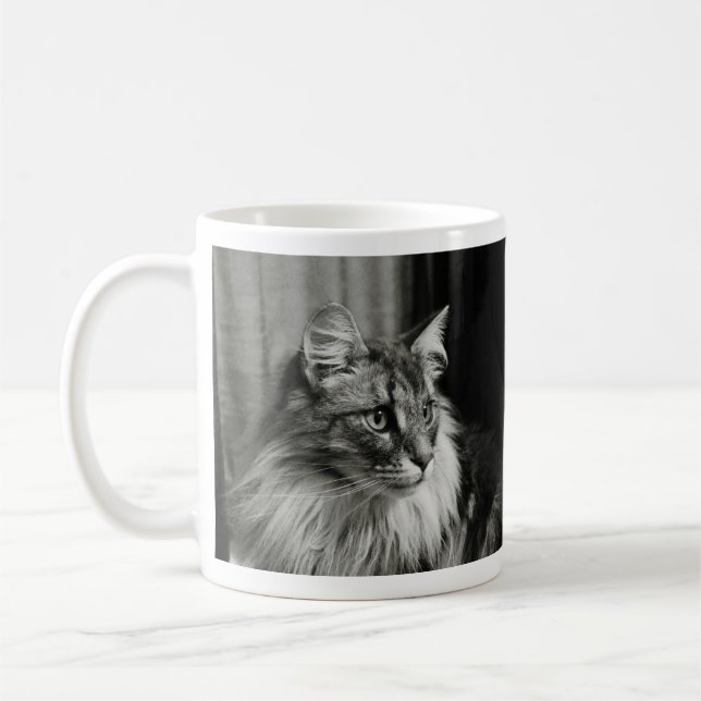 Norwegian Forest Cat Mug (Left)