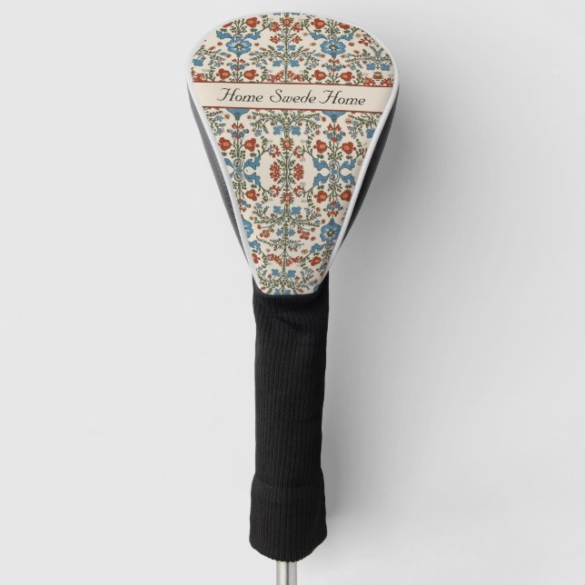 Norwegian Garden, custom Golf Head Cover (Front)