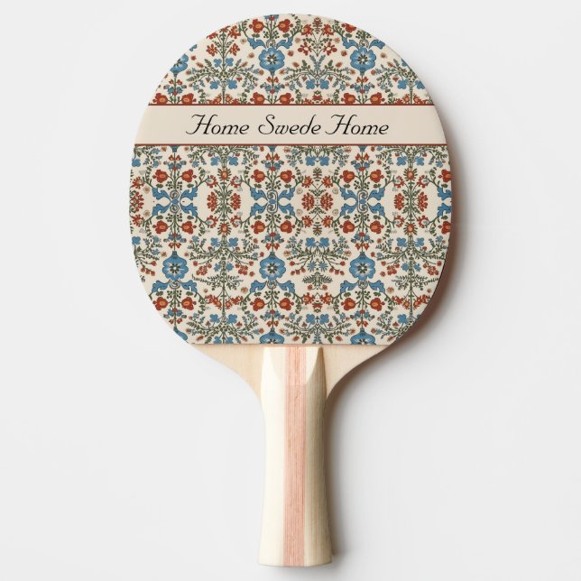 Norwegian Garden, custom Ping Pong Paddle (Front)