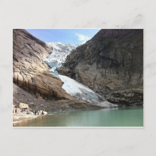 Norwegian Glacier Postcard