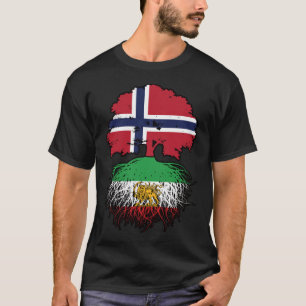 Norwegian Grown Iranian Roots Lion and Sun T-Shirt