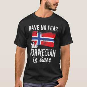 Norwegian Heritage Norway Roots Norwegian Flag T-Shirt
