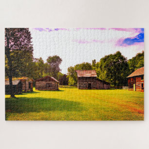 Norwegian Homestead Jigsaw Puzzle