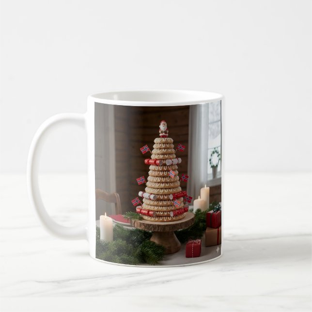 Norwegian Kransekake, Mug (Left)