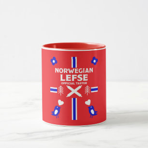 Norwegian Lefse Flatbread Apron Mug