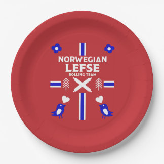 Norwegian Lefse Flatbread   Paper Plate