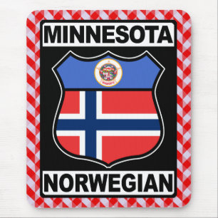 Norwegian Minnesotan American Mousemat