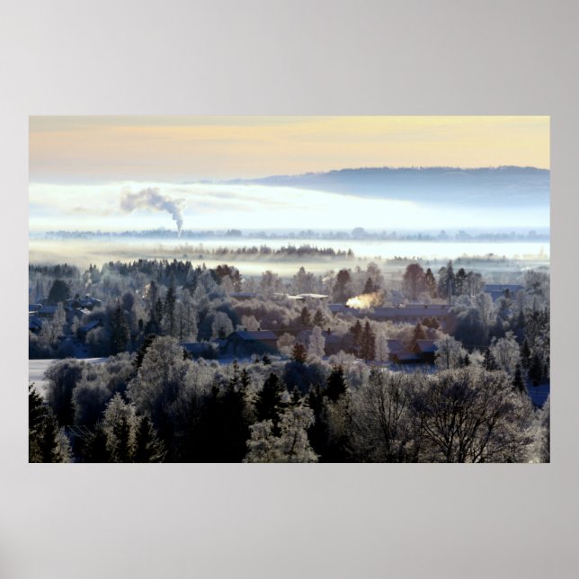 Norwegian Morning Frost Poster (Front)