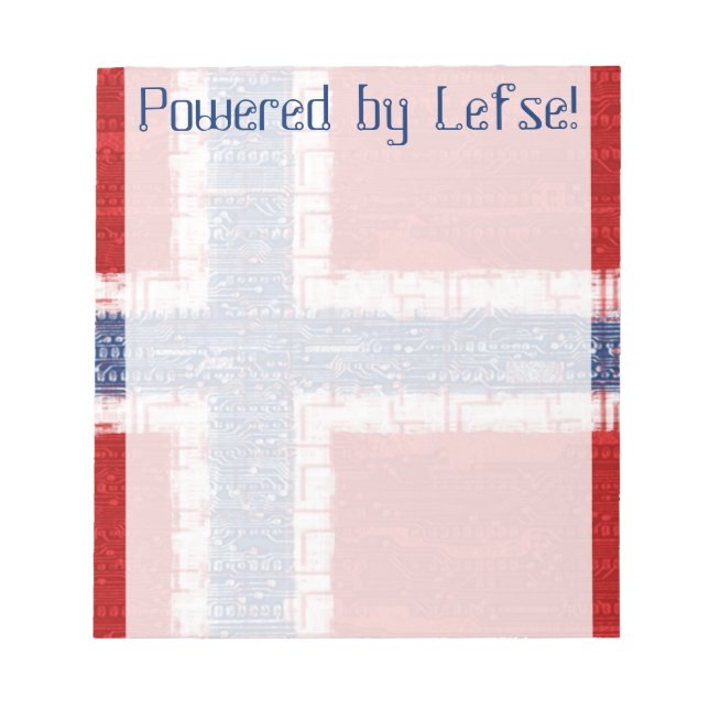 Norwegian Motherboard Theme Notepad (Front)
