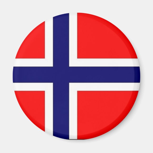 Norwegian Pride Magnet (Front)