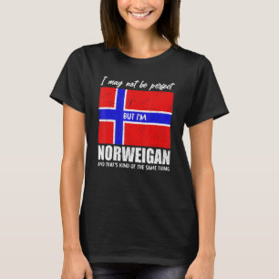 Norwegian Pride Scandinavia Norway Flag Proud Norw T-Shirt