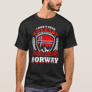 Norwegian Scandinavia Deer North Cape Norway 4 T-Shirt