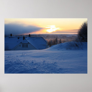 Norwegian Snow Poster