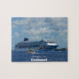 Norwegian Sun, Cozumel, Mexico Jigsaw Puzzle
